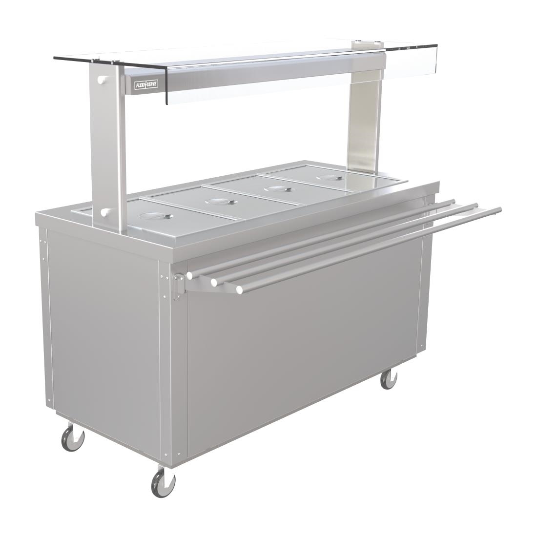 Parry Hot Cupboard With Dry Bain Marie Top And Quartz Heated Gantry Fs