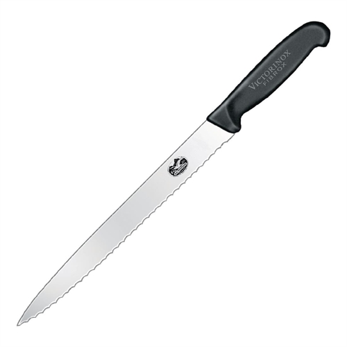 Victorinox Fibrox Slicing Knife 25 4cm The Oxford Chef Shop