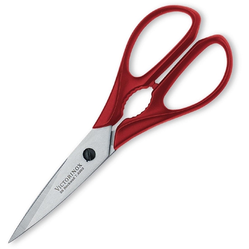 Victorinox Kitchen Shears Red Nylon Handles The Oxford Chef Shop   CP844 